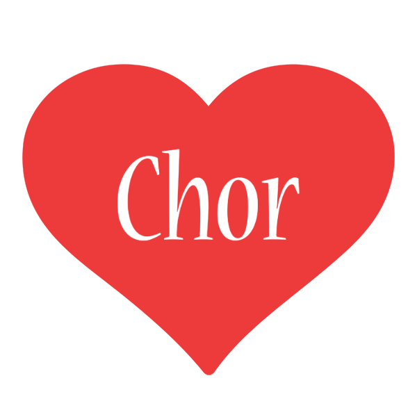 Chor love logo