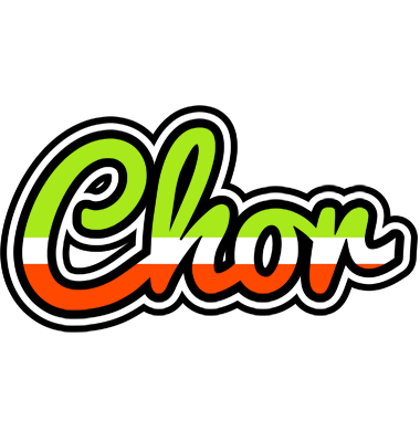 Chor superfun logo