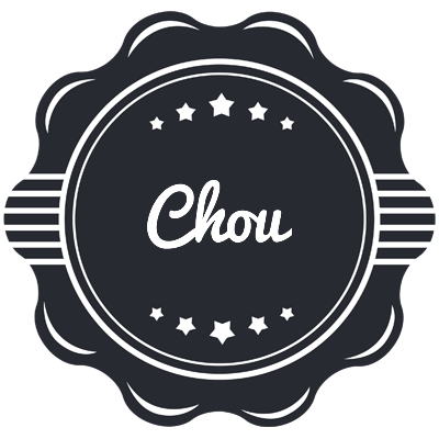 Chou badge logo