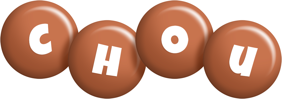 Chou candy-brown logo