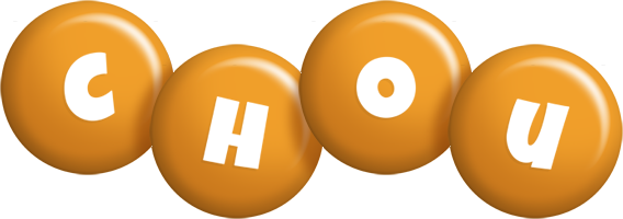 Chou candy-orange logo