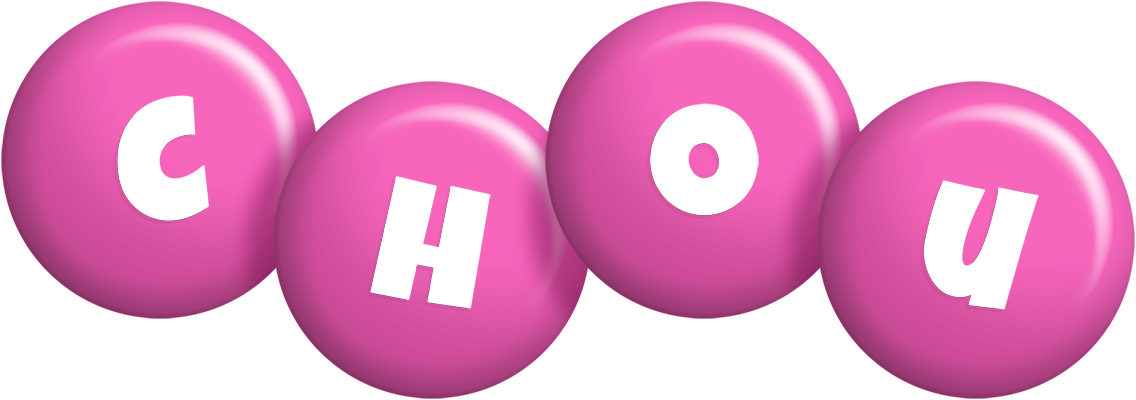 Chou candy-pink logo