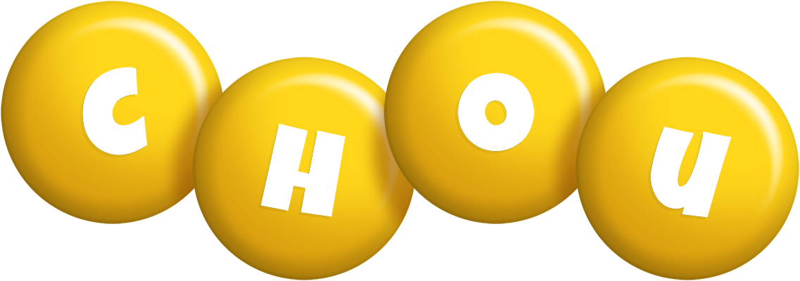 Chou candy-yellow logo