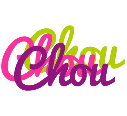 Chou flowers logo