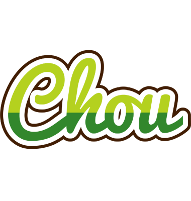 Chou golfing logo
