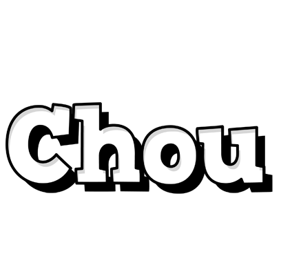 Chou snowing logo