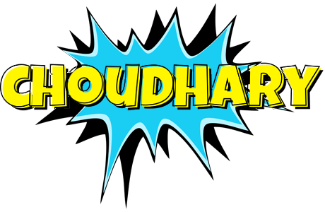 Choudhary amazing logo