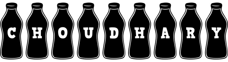 Choudhary bottle logo