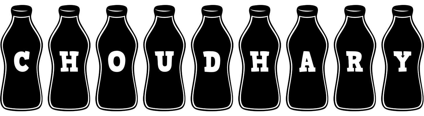 Choudhary bottle logo