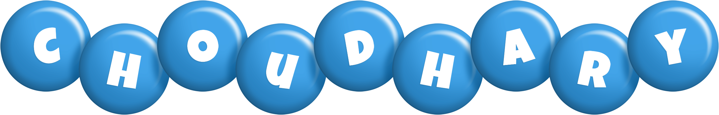 Choudhary candy-blue logo