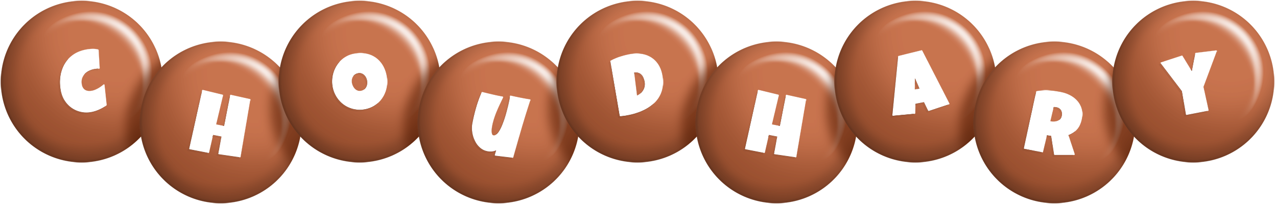 Choudhary candy-brown logo