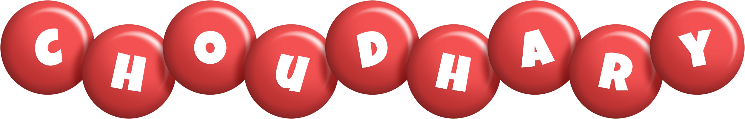 Choudhary candy-red logo