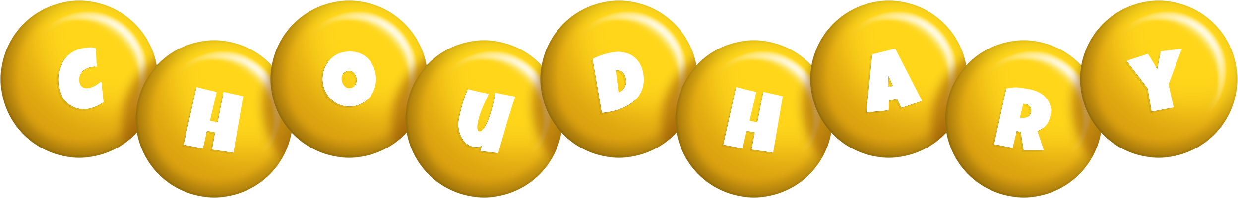 Choudhary candy-yellow logo