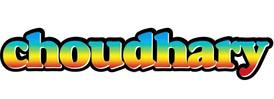 Choudhary color logo