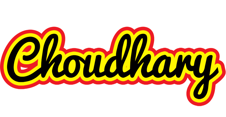 Choudhary flaming logo