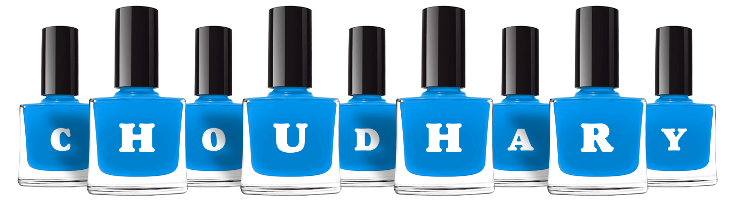 Choudhary glossy logo