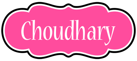 Choudhary invitation logo