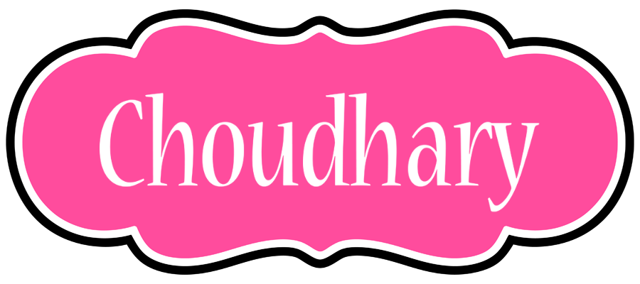 Choudhary invitation logo