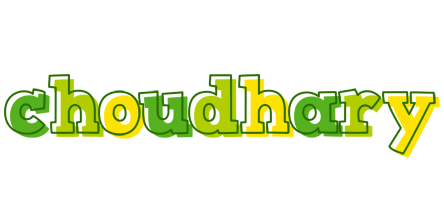 Choudhary juice logo