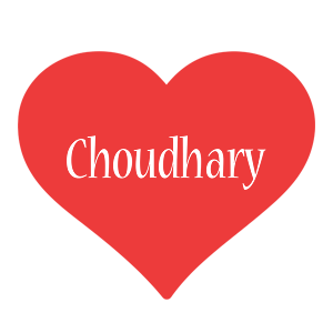 Choudhary love logo