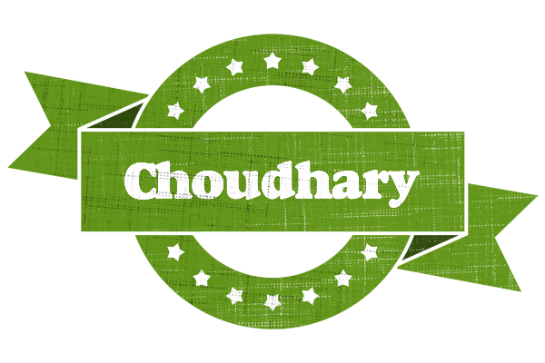 Choudhary natural logo