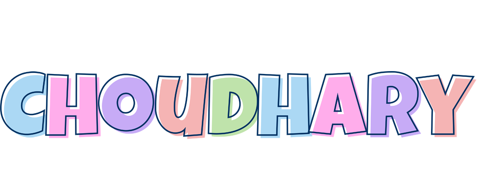 Choudhary pastel logo