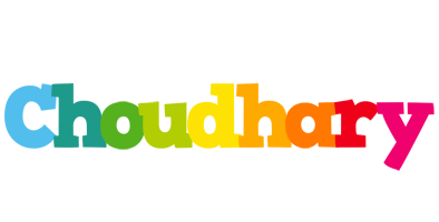 Choudhary rainbows logo