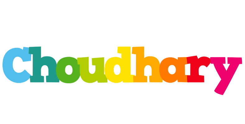 Choudhary rainbows logo