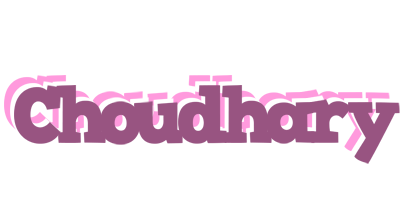 Choudhary relaxing logo