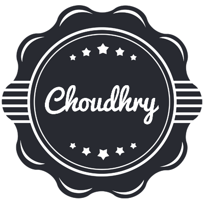 Choudhry badge logo