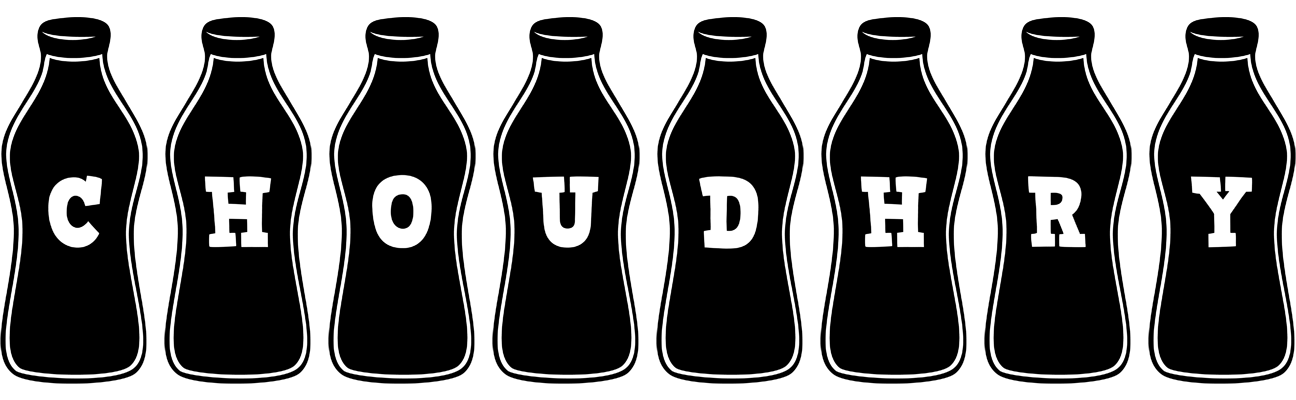 Choudhry bottle logo