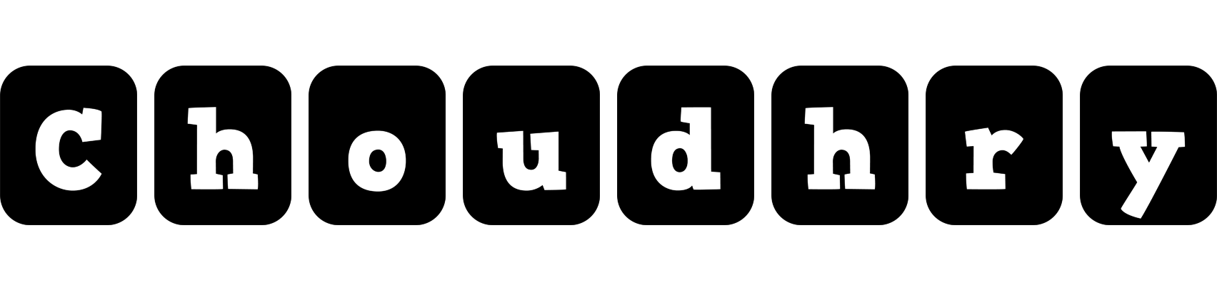 Choudhry box logo