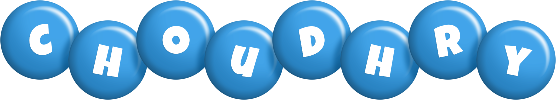 Choudhry candy-blue logo
