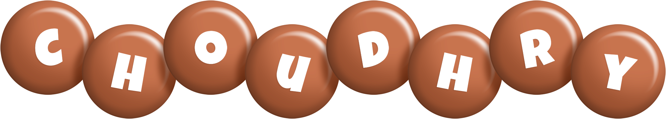 Choudhry candy-brown logo