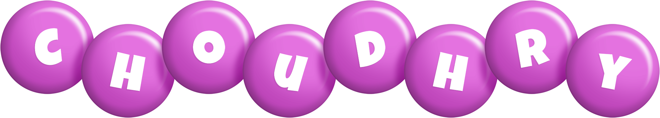 Choudhry candy-purple logo