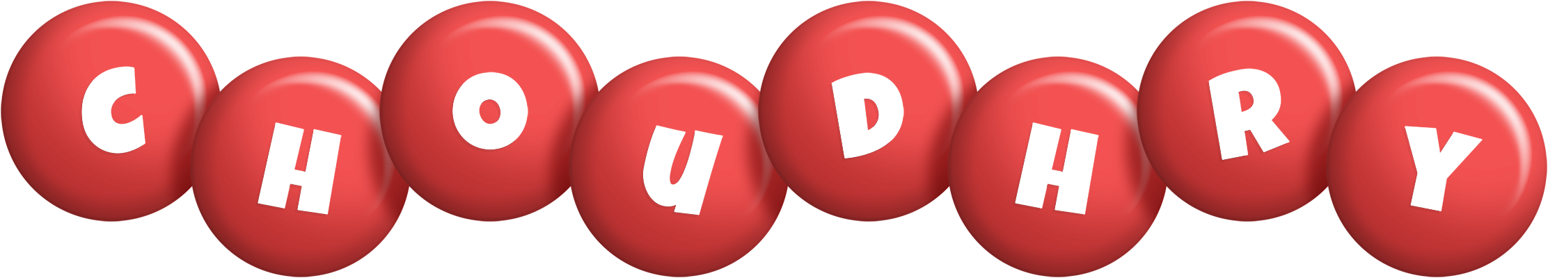 Choudhry candy-red logo