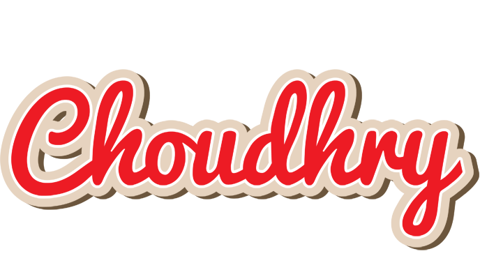 Choudhry chocolate logo