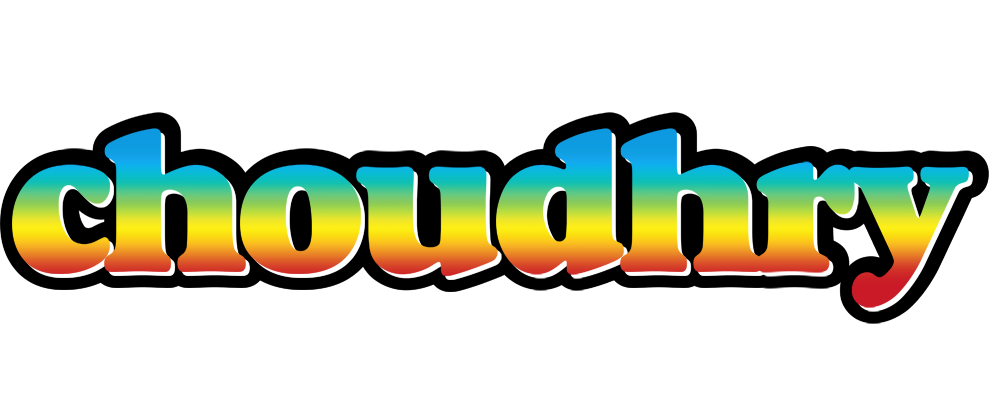 Choudhry color logo