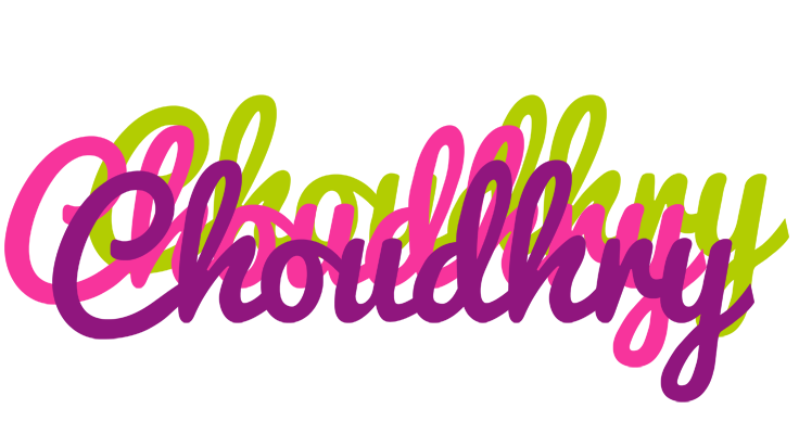 Choudhry flowers logo