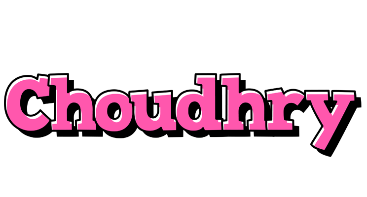 Choudhry girlish logo