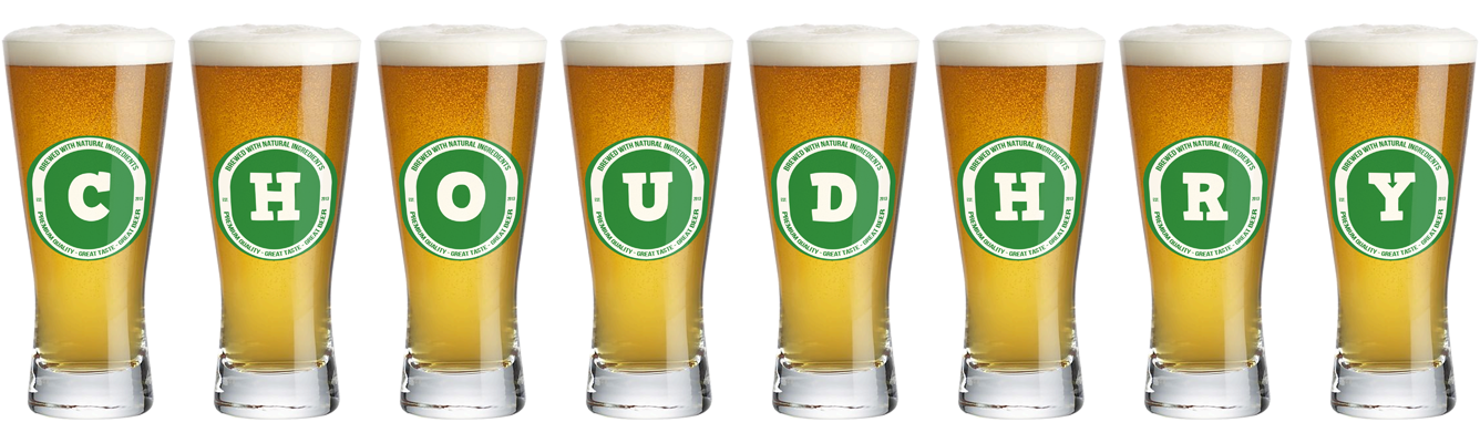 Choudhry lager logo