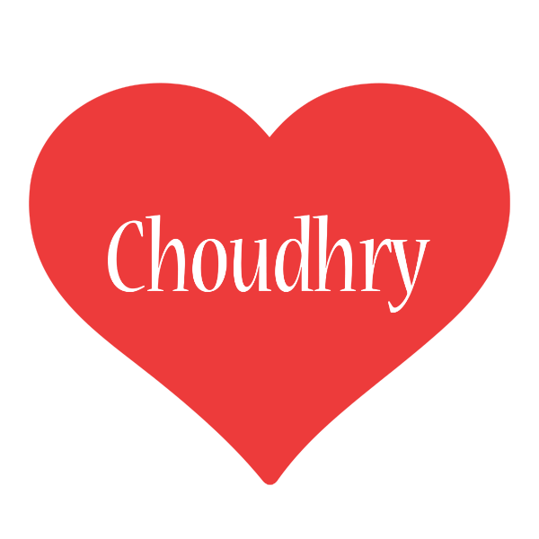 Choudhry love logo
