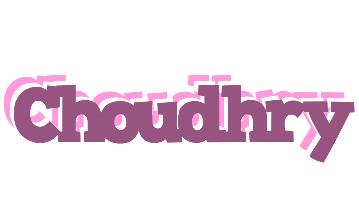Choudhry relaxing logo