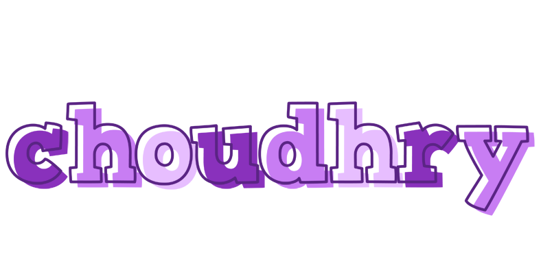Choudhry sensual logo