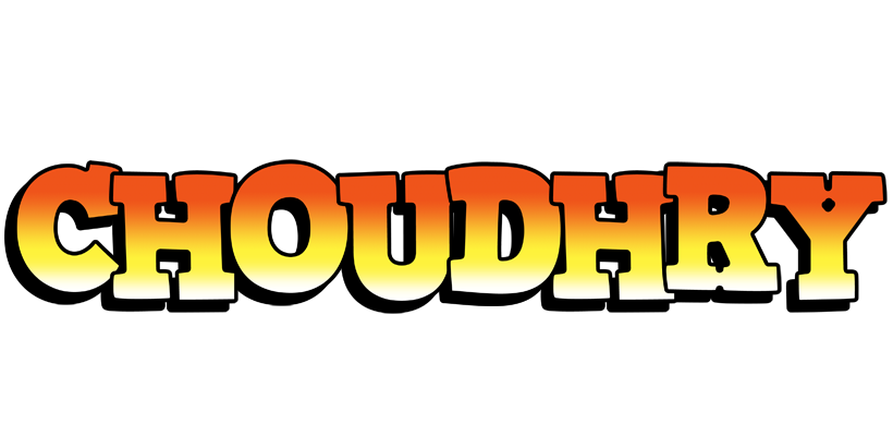 Choudhry sunset logo