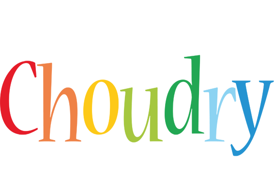Choudry birthday logo
