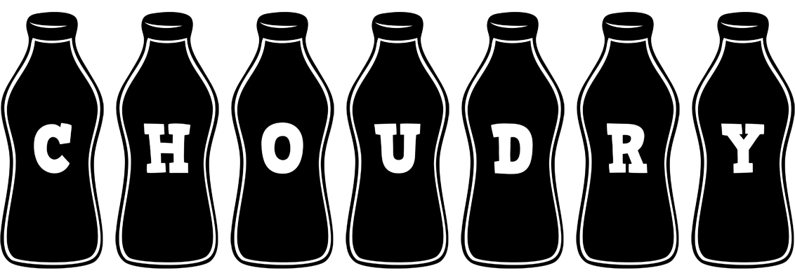 Choudry bottle logo