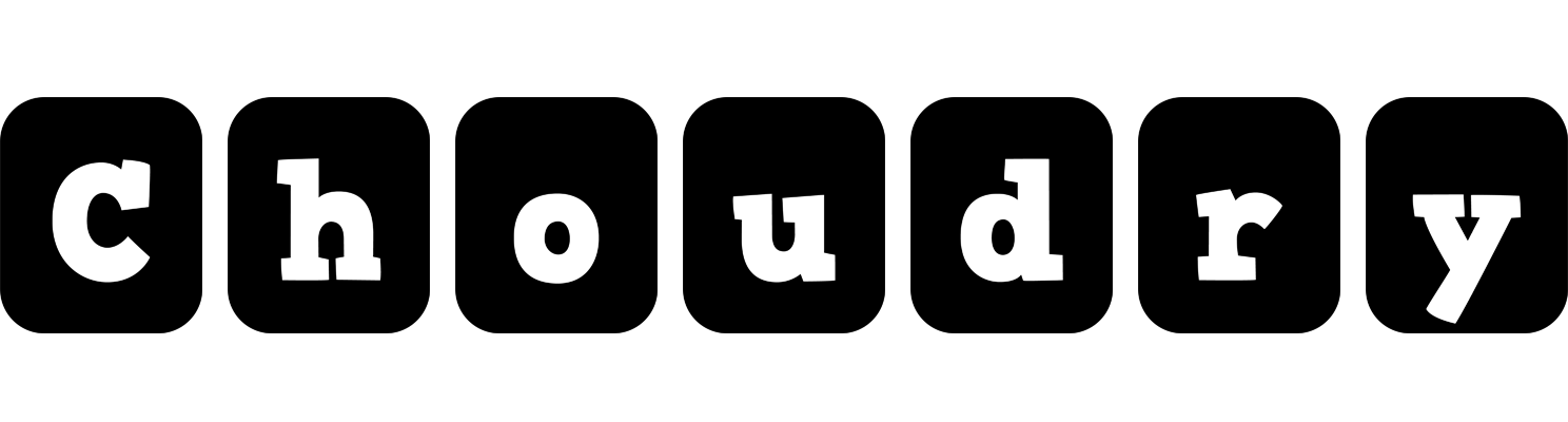 Choudry box logo