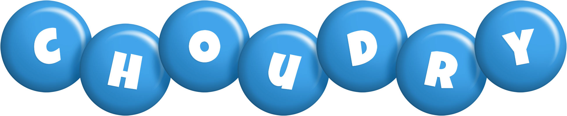 Choudry candy-blue logo