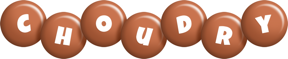 Choudry candy-brown logo